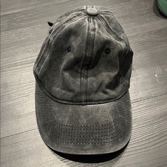 Accessories - Girls gray denim washed baseball cap